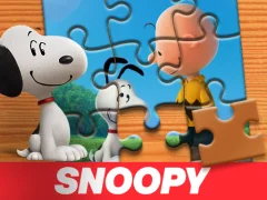 Peli Snoopy Jigsaw Puzzle verkossa