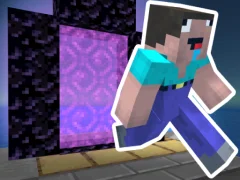 Peli Noob Steve Parkour verkossa