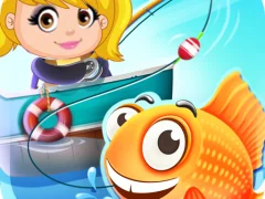 Peli Nastya Fishing game verkossa