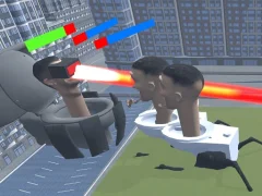 Peli Skibidi Toilet Monster Fight verkossa