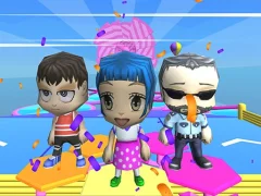 Peli Fall Guys And Girls Chibi Race Knockdown Multiplay verkossa