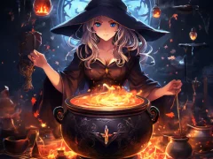Peli Anime girls Witchcraft verkossa