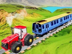 Peli Chain Tractor Train Towing Game 3D verkossa