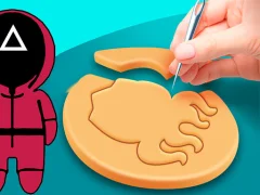 Peli Squid Game cookie Puzzle verkossa