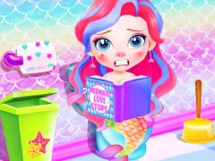 Peli Baby Mermaid Caring Games verkossa