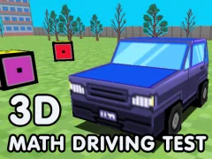 Peli 3D Math Driving Test verkossa