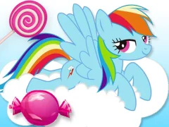 Peli Pony Candy Run verkossa