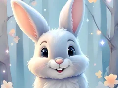 Peli Easter Bunny Coloring Book verkossa