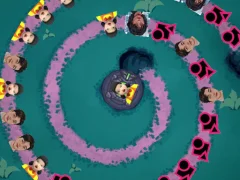 Peli Squid Game Bubble Shooter verkossa