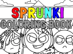 Peli Sprunki Coloring Book verkossa