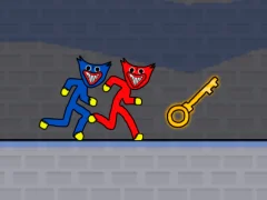 Peli Stickman Huggy Party Duo verkossa