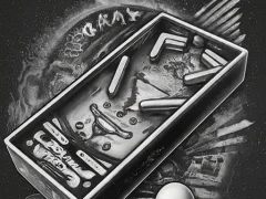 Peli Pinball Black N White verkossa