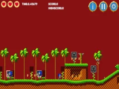 Peli Sonic html5 verkossa