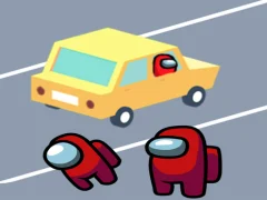 Peli Among Us Car Race verkossa