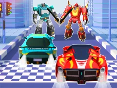 Peli Car Robot Transform Fight verkossa
