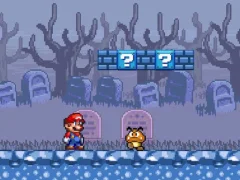 Peli Super Mario Bros Star Scramble 2 Ghost island verkossa