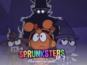 Peli Sprunksters-jakso 2: Luola verkossa