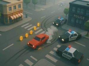 Peli Herra Drifter: Auton jahtaa simulaattori verkossa