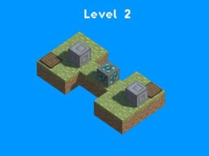 Peli Block Pusher Voxel World 3D verkossa