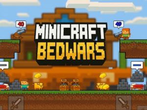 Peli Minecraft-vuodevaatteet verkossa