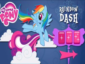 Peli Rainbow Dashin pilvi verkossa