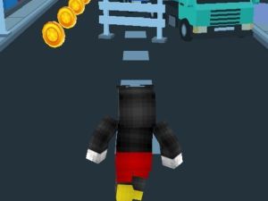 Peli Craft Boy Runner-peli verkossa