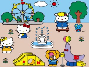Peli Hello Kitty: Kohtauksen luoja verkossa