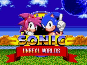 Peli Sonic Unreal Worlds verkossa