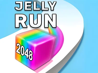 Peli Jelly Run 2048 verkossa