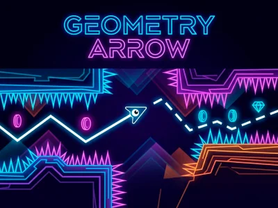 Peli Geometry Arrow verkossa