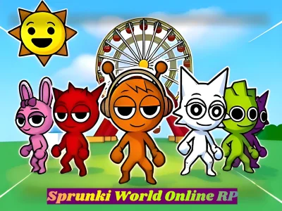 Peli Sprunki World Online RP - Play with Friends! verkossa