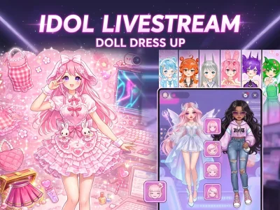 Peli Idol Livestream: Doll Dress Up verkossa