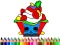 Peli Back To School: Cake Coloring Book verkossa
