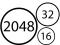 Peli Merge Numbers 2048 verkossa