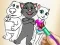 Peli Kitty Coloring Book verkossa