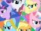 Peli Pony Round Puzzle verkossa