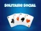 Peli Solitaire Social verkossa