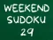 Peli Weekend Sudoku 29 verkossa