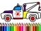 Peli Back To School: Truck Coloring Book verkossa