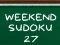 Peli Weekend Sudoku 27 verkossa