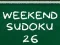 Peli Weekend Sudoku 26 verkossa
