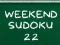 Peli Weekend Sudoku 22 verkossa