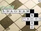 Peli Daily Anagram Crossword verkossa