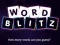 Peli Word Blitz verkossa