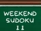 Peli Weekend Sudoku 11 verkossa
