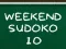 Peli Weekend Sudoku 10 verkossa