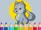 Peli Coloring Book: Wolf verkossa