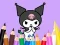 Peli Coloring Book: Kuromi Carries Bag verkossa