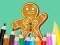 Peli Coloring Book: Gingerbreads verkossa