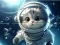 Peli Jigsaw Puzzle: Astronaut-Cat verkossa